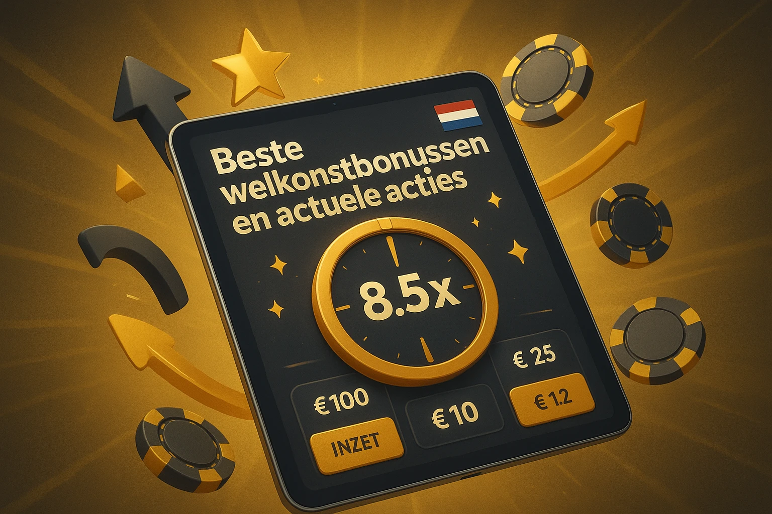 Beste welkomstbonussen en actuele acties